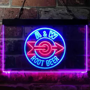 A & W Root Beer Neon-Like LED Sign