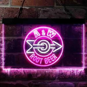 A & W Root Beer Neon-Like LED Sign