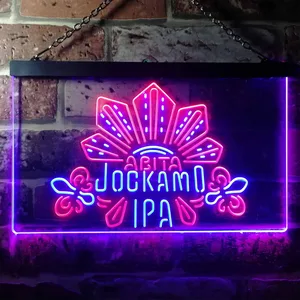 Abita Beer Jockamo IPA Neon-Like LED Sign- Dual Color