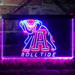 Alabama Crimson Tide Roll Tide Neon-Like LED Sign
