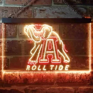 Alabama Crimson Tide Roll Tide Neon-Like LED Sign