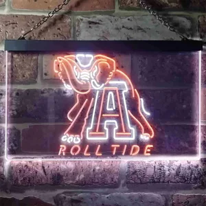 Alabama Crimson Tide Roll Tide Neon-Like LED Sign