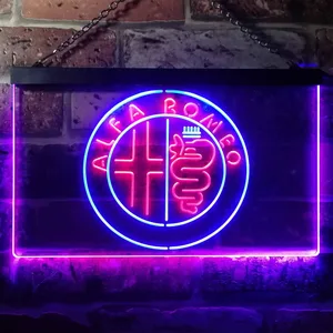 Alfa Romeo Neon-Like LED Sign