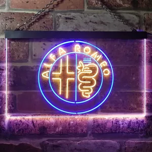 Alfa Romeo Neon-Like LED Sign