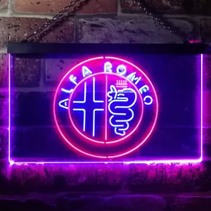 Alfa Romeo Neon-Like LED Sign