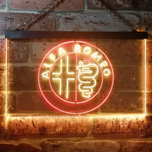 Alfa Romeo Neon-Like LED Sign