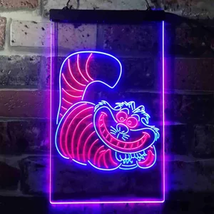 Alice in Wonderland Cheshire Cat Neon-Like LED Sign