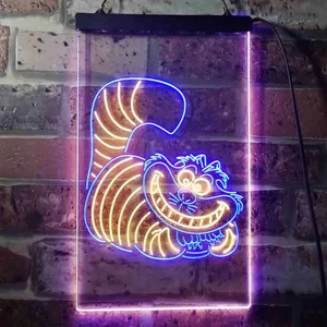 Alice in Wonderland Cheshire Cat Neon-Like LED Sign