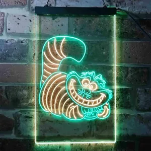 Alice in Wonderland Cheshire Cat Neon-Like LED Sign