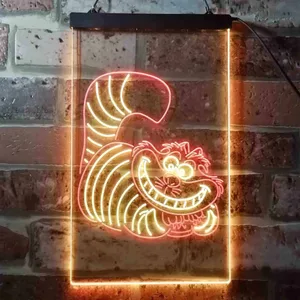 Alice in Wonderland Cheshire Cat Neon-Like LED Sign