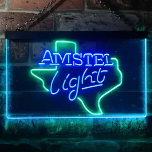 Amstel Light - Texas Neon-Like LED Sign