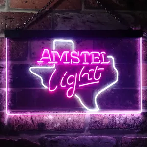 Amstel Light - Texas Neon-Like LED Sign