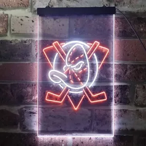 Anaheim Ducks Alternate Neon-Like LED Sign - Legacy Edition