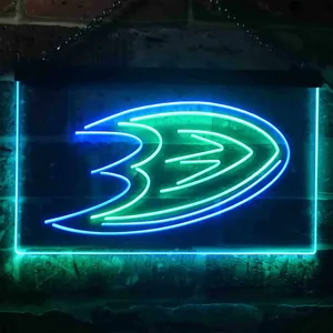 Anaheim Ducks Logo 1 Neon-Like LED Sign