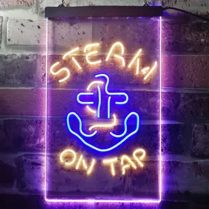 Anchor Steam Beer - Anchor Neon-Like LED Sign