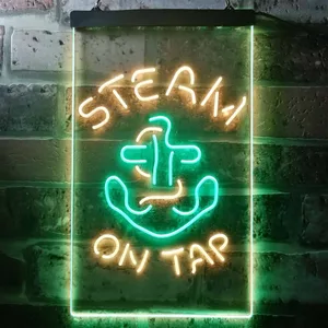 Anchor Steam Beer - Anchor Neon-Like LED Sign