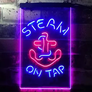 Anchor Steam Beer - Anchor Neon-Like LED Sign