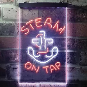 Anchor Steam Beer - Anchor Neon-Like LED Sign