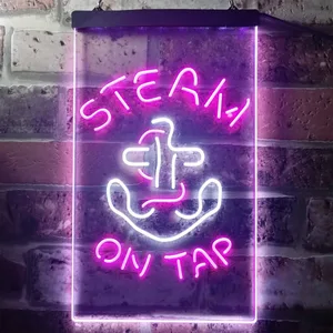 Anchor Steam Beer - Anchor Neon-Like LED Sign