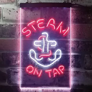 Anchor Steam Beer - Anchor Neon-Like LED Sign
