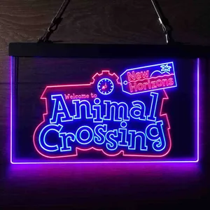 Animal Crossing New Horizons Neon-Like LED Sign