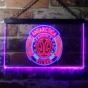 Antartica Pilsen Penguin Logo Neon-Like LED Sign
