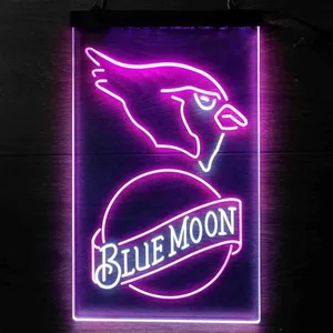 Arizona Cardinals Blue Moon Neon-Like LED Sign