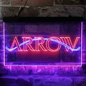 Arrow Banner Neon-Like LED Sign