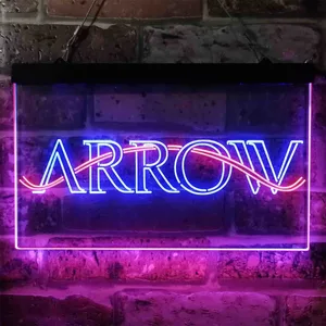 Arrow Banner Neon-Like LED Sign