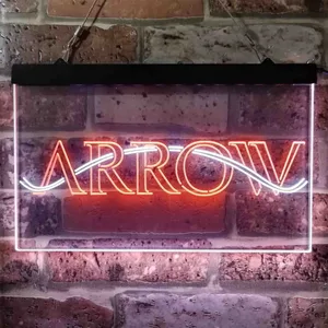 Arrow Banner Neon-Like LED Sign