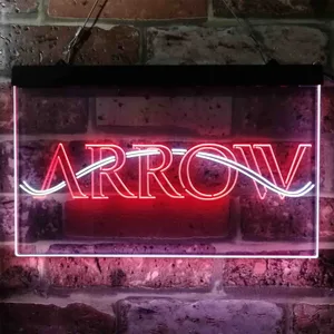 Arrow Banner Neon-Like LED Sign