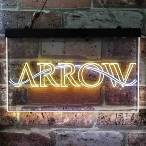Arrow Banner Neon-Like LED Sign