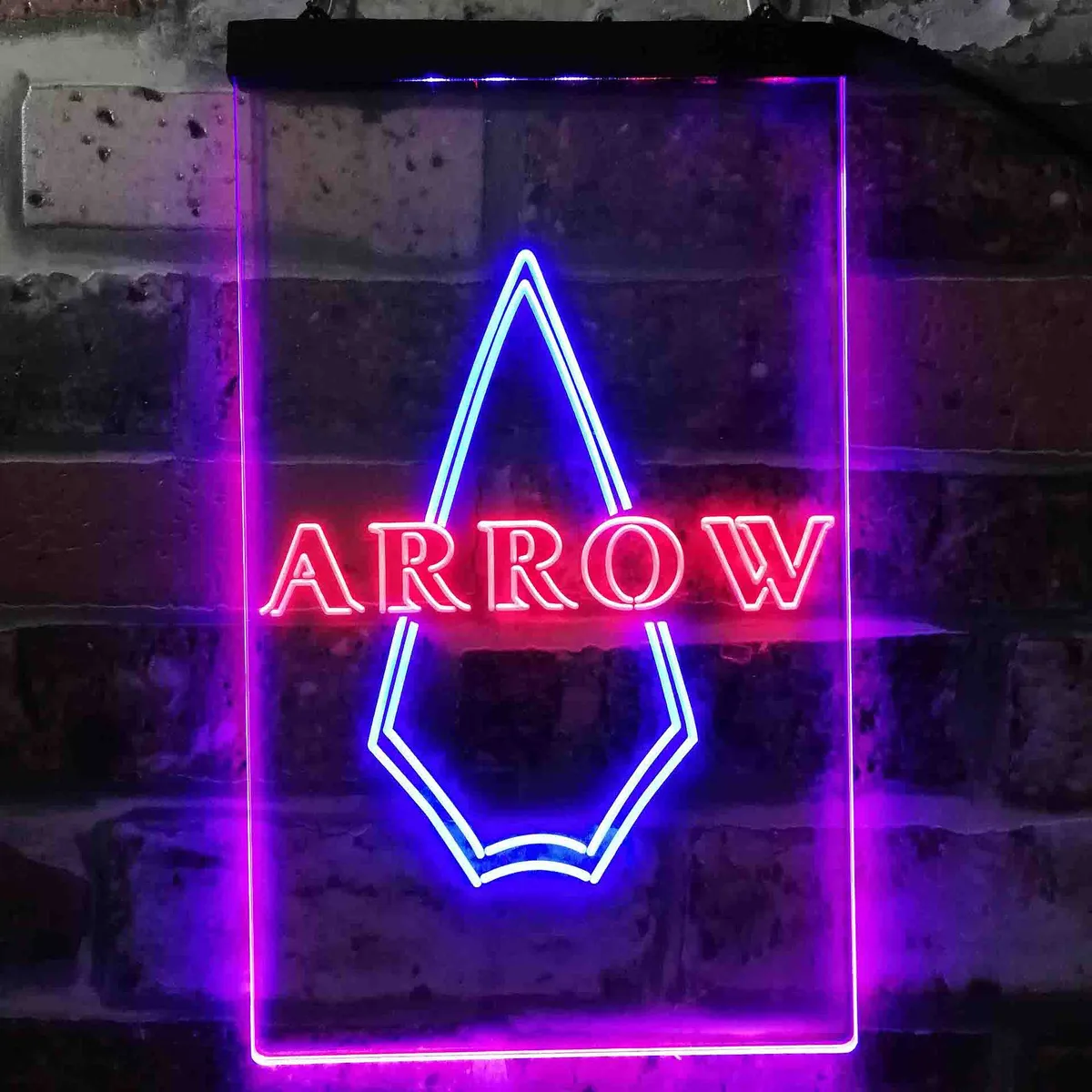 Arrow Logo Neon-Like LED Sign