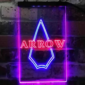 Arrow Logo Neon-Like LED Sign