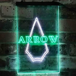 Arrow Logo Neon-Like LED Sign