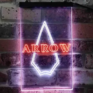 Arrow Logo Neon-Like LED Sign
