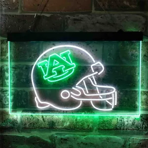 Auburn Tigers Helmet Neon-Like LED Sign