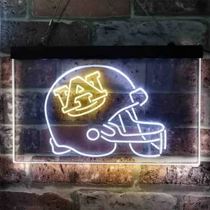 Auburn Tigers Helmet Neon-Like LED Sign