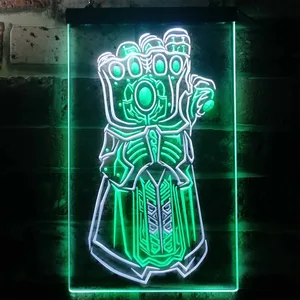 Avengers Infinity Gauntlet Neon-Like LED Sign
