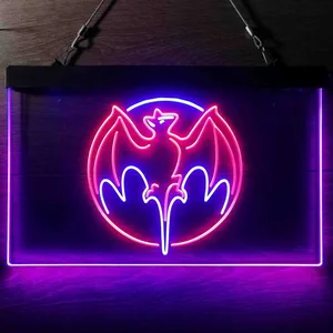 Bacardi Bat Neon-Like LED Sign