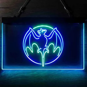 Bacardi Bat Neon-Like LED Sign