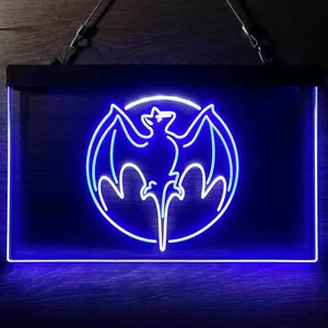 Bacardi Bat Neon-Like LED Sign