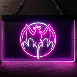 Bacardi Bat Neon-Like LED Sign