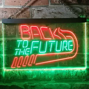 Back to the Future Neon-Like LED Sign