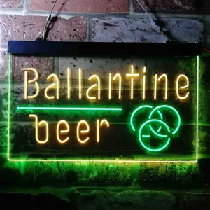 Ballantine Logo Neon-Like LED Sign