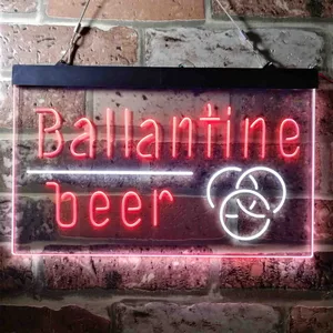 Ballantine Logo Neon-Like LED Sign
