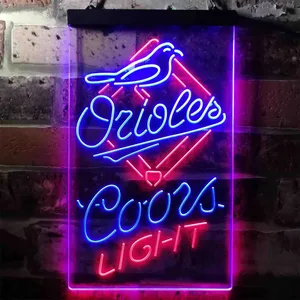 Baltimore Orioles Coors Light Neon-Like LED Sign