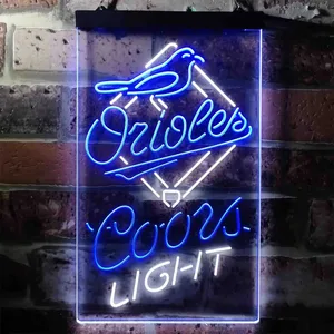 Baltimore Orioles Coors Light Neon-Like LED Sign