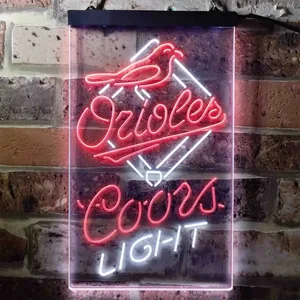 Baltimore Orioles Coors Light Neon-Like LED Sign