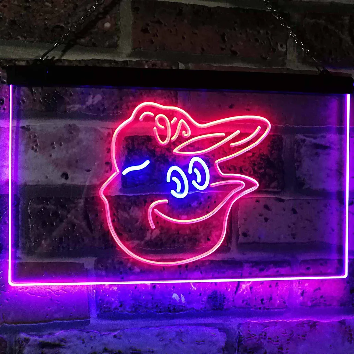 Baltimore Orioles Mascot Neon-Like LED Sign